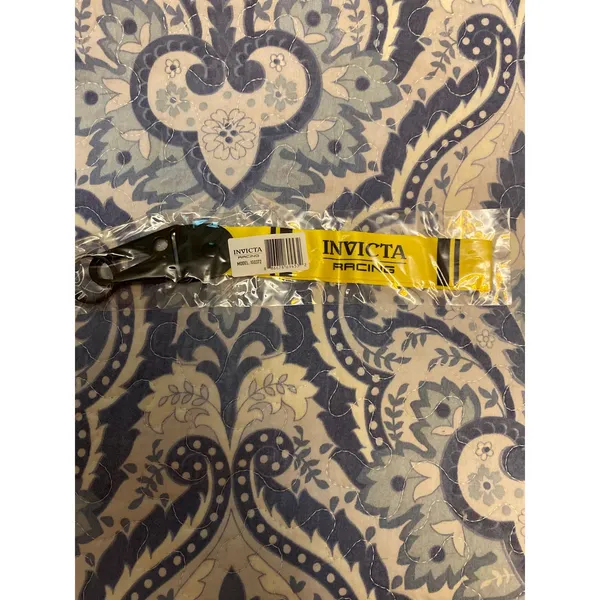 Invicta Paisley Print Key Chain –Designer Branded Fashion Accessory New with Tag - Image 3