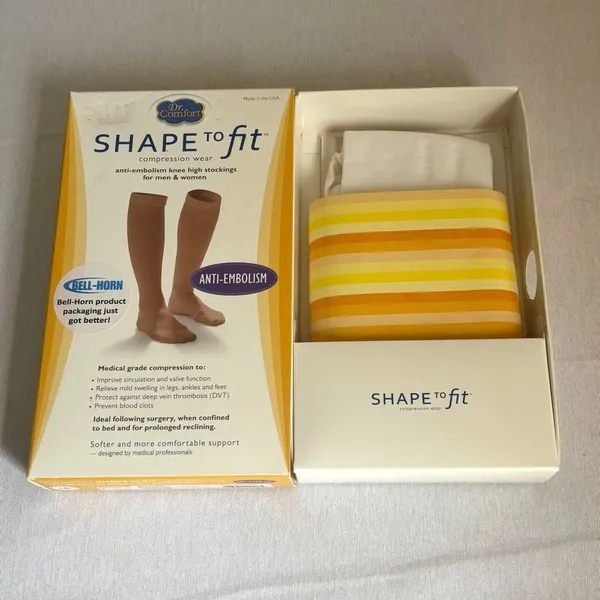Dr. Comfort Anti-Embolism Compression Stockings White Size XL NWT - Image 7