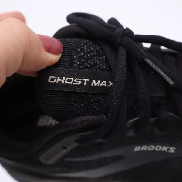 Brooks Running Shoe Womens 8 Ghost Max Black Cushion Road Good - Image 8