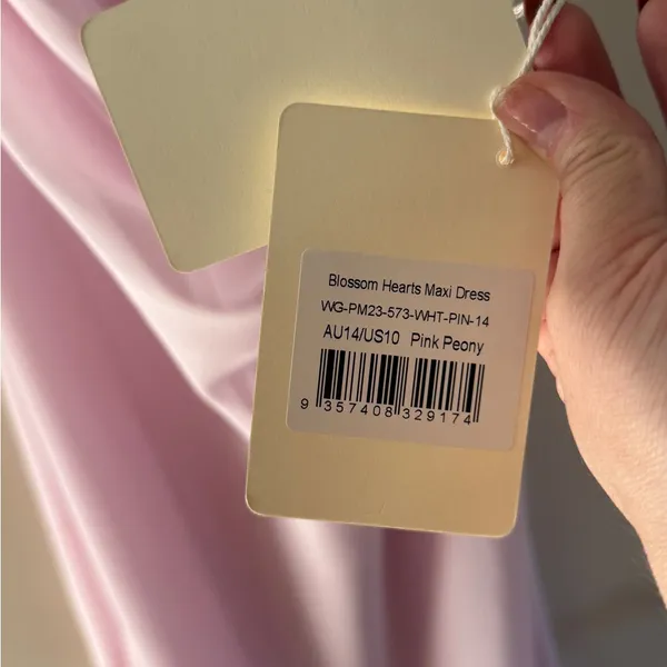NET Peppermayo Blossom Hearts Maxi Dress - Pink Peony - Image 6