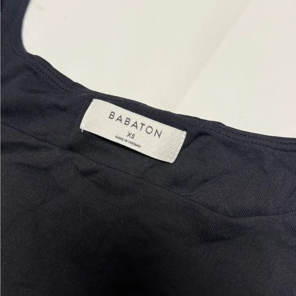 Babaton Aritzia Like New Black Bodysuit: Size Extra Small - Image 3