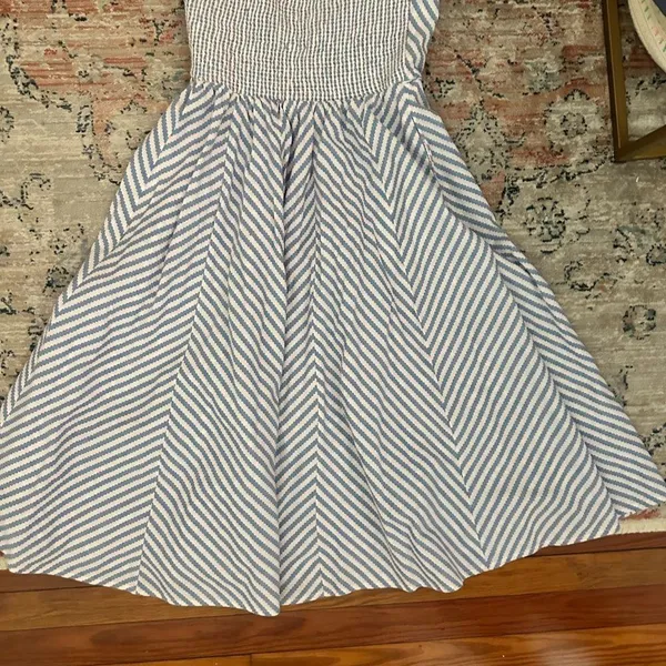 Maeve by Anthropologie Textured Striped Garment - Image 3