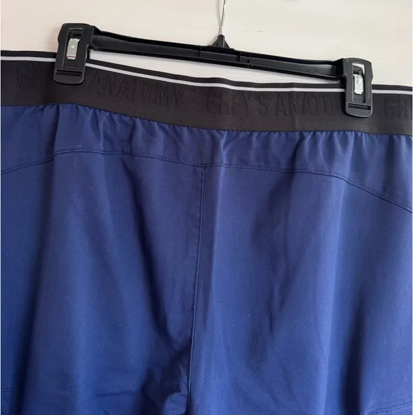Grey's Anatomy by Barco Spandex Women's 3-Pocket Scrub Pants Medium Tall - Image 7