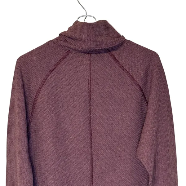 Kuhl Women's Top Long Sleeve Turtleneck Thermal Waffle Knit‎ Cozy Outdoor Medium - Image 9