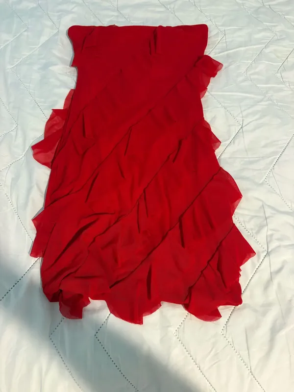 Windsor Dress Mini Homecoming Red - Image 2