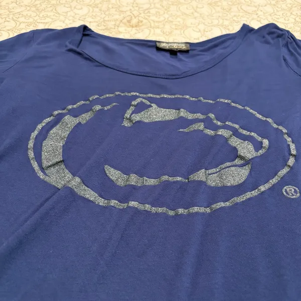 Gameday Couture Women’s Blue Penn State Graphic Tee Size Small - Image 5