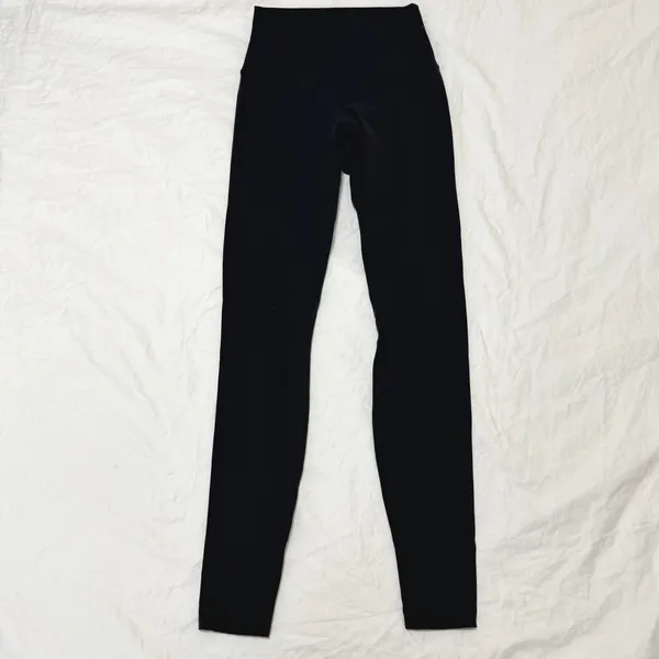 Lululemon‎ Align Pant 28" Black Yoga Leggings LW5CTES Size 4- FLAWED - Image 3