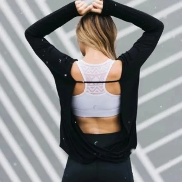 Zyia Navy V Back Vibe Top - size XXL - Image 7
