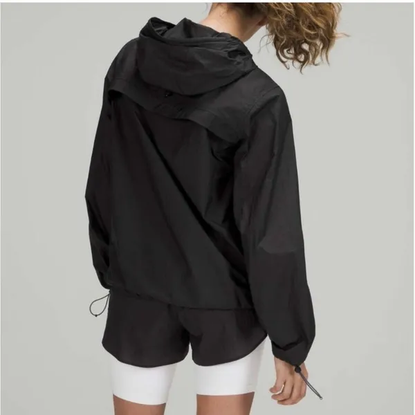 Lululemon Step Out Anorak Jacket Size Small‎ in Black - Image 3