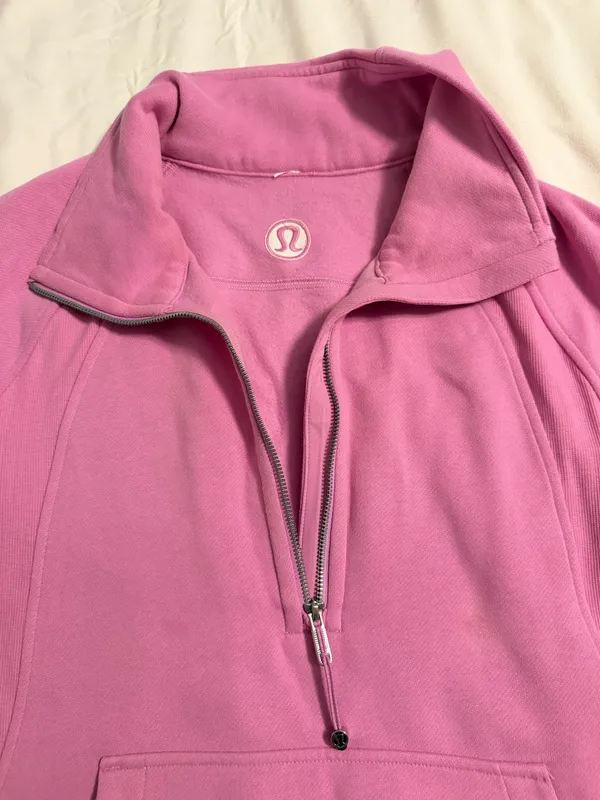 Lululemon Scuba Oversized Half-Zip Funnel Neck M/L - Image 2