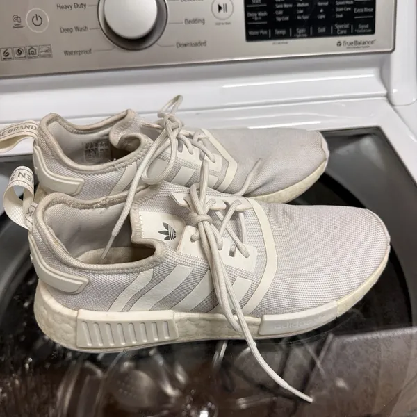 Adidas Women's Cream Athletic Shoes - Image 3