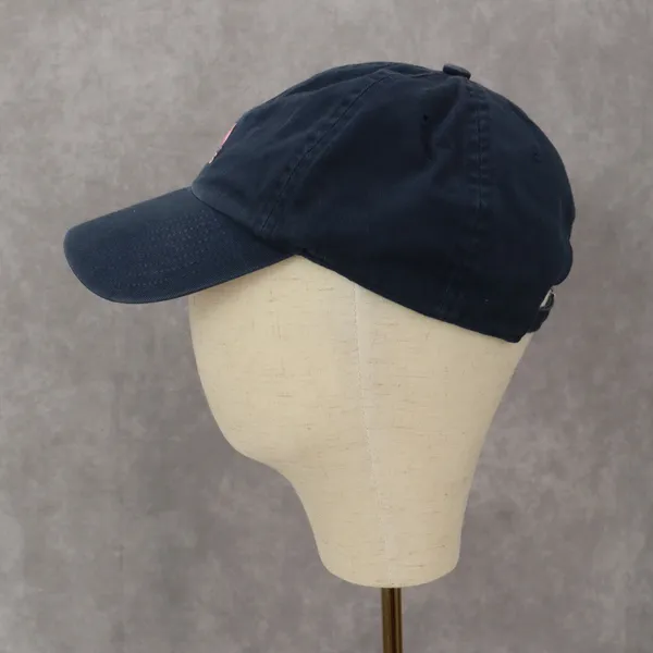 Adidas Blue Logo Performance‎ Athletic OSFM Baseball Cloth Strap Buckle Cap Hat - Image 3