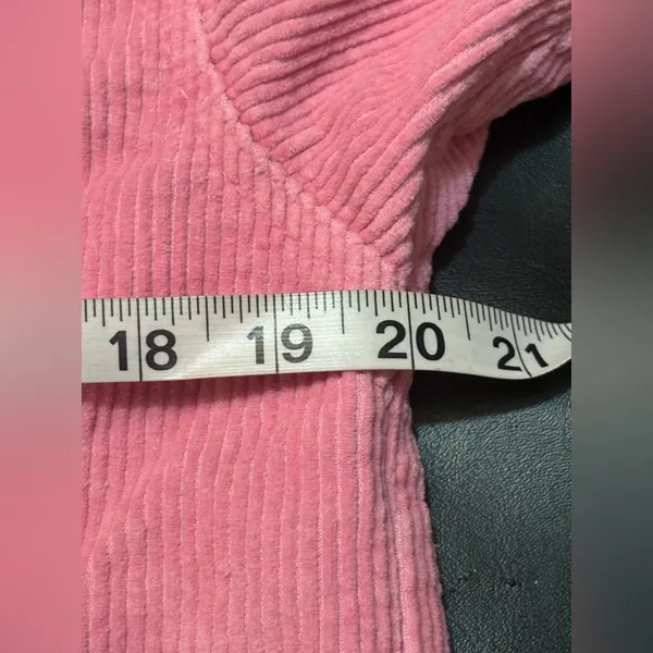 POL Pink Jacket Corduroy Style size Small - Image 9