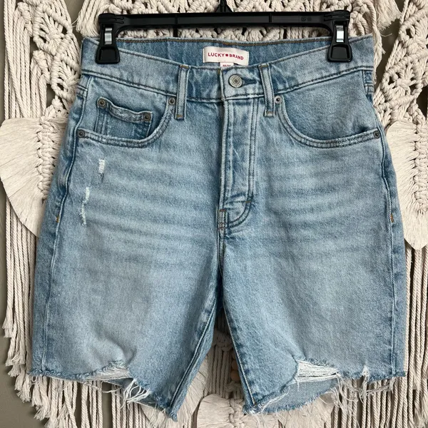 Lucky Brand Loose Denim Shorts - Image 3