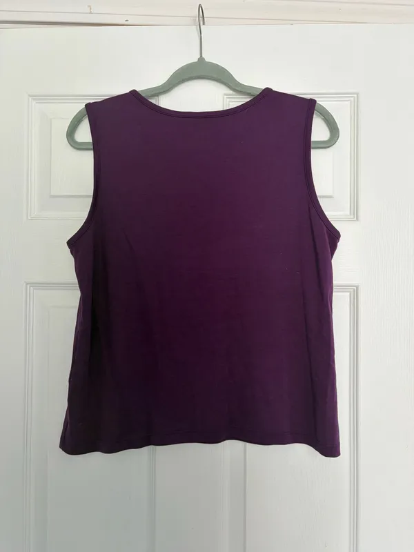 LL Bean cotton tank size LP - Image 3