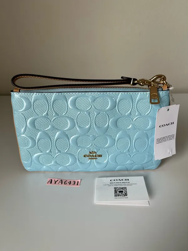 Coach Ashton Wristlet In Signature Leather - Image 2