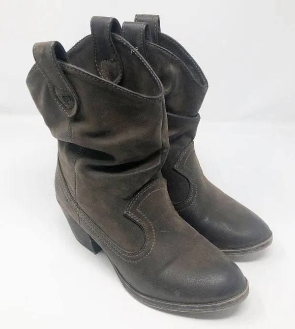 Vintage Rocket Dog Womens Boots Size 7 Y2K Western Country Cowgirl Rodeo Event - Image 3