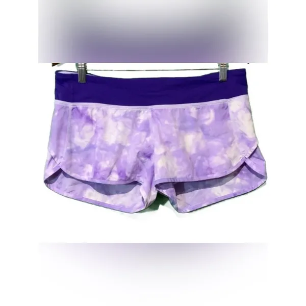 Lululemon Run: Speed Short Purple Tie Dye size 8 - Image 8