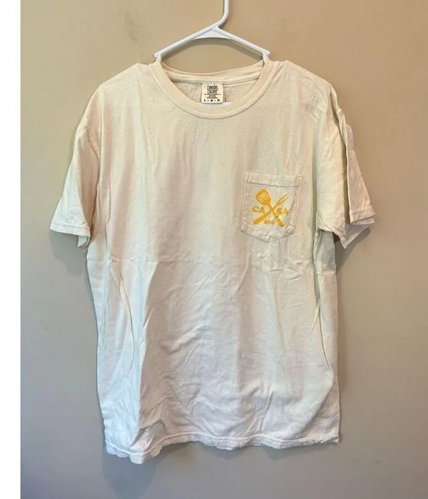 theta tee Yellow Size L - Image 2