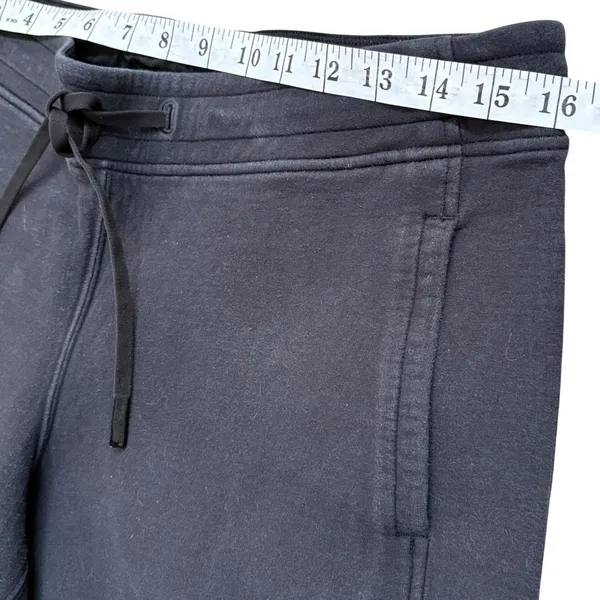 Lululemon NTS‎ Jogger Womens 10 Black Fleece Rib Cuff Athleisure Sweatpants - Image 10
