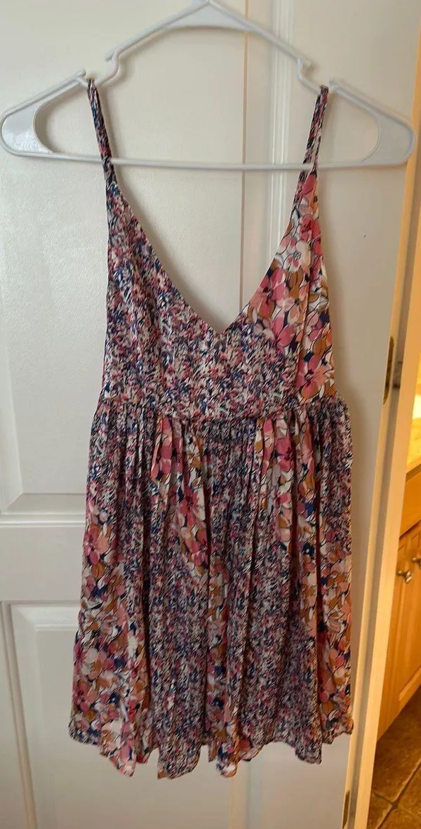 Hello Molly pink blue floral dress - Image 2
