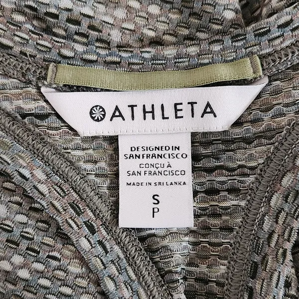 Athleta Green Racerback Athletic Tank Size Small - Image 5