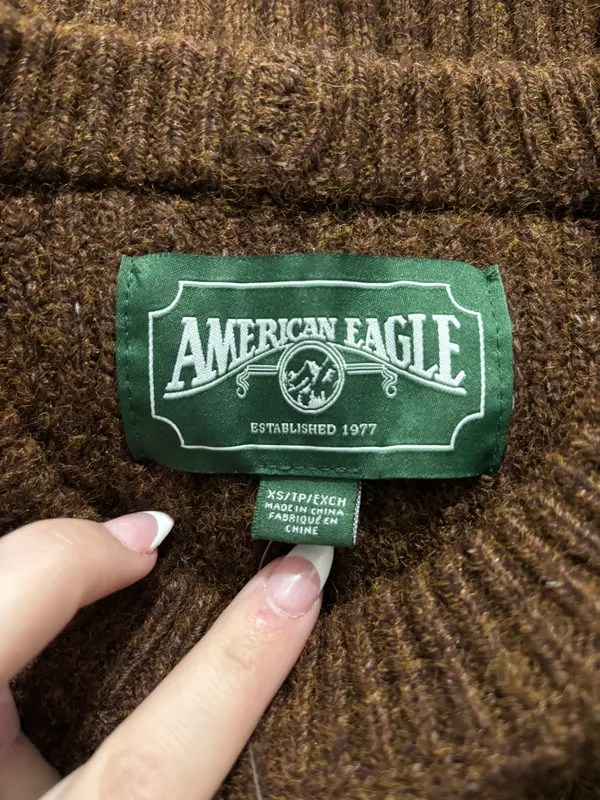 Outfitters Brown Knit Sweater - Image 3