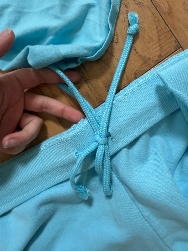 No Boundaries Blue Sweat Set - Image 8