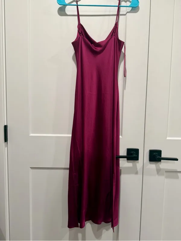 Express Cowl Neck Slip Midi Dress - Image 11