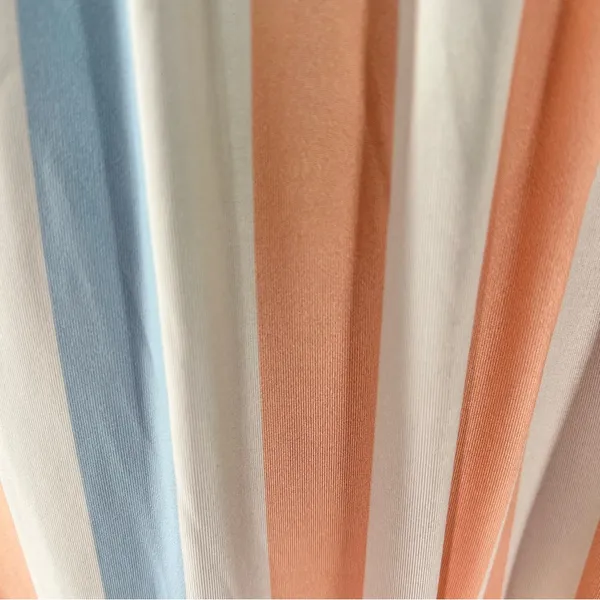 Striped Pink and Blue Jumpsuit Size M - Image 5