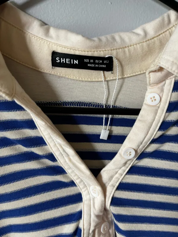 SHEIN top Blue Size XS - Image 2