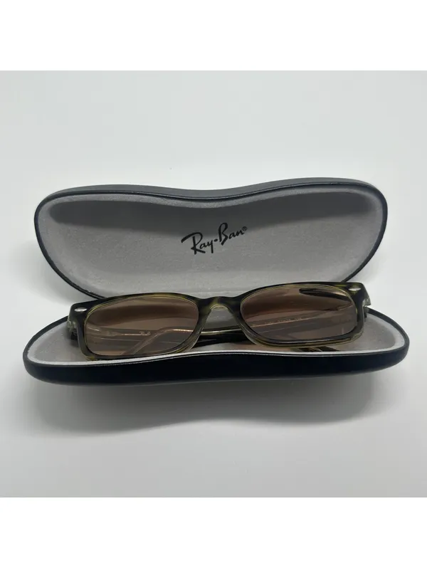 Ray-Ban Tortoise Prescription Sunglasses Frames with Case - Image 10