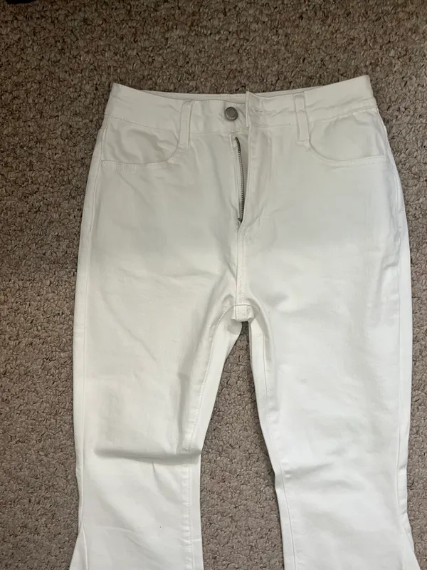 Altar’d State High Rise Flared Jeans - Image 6