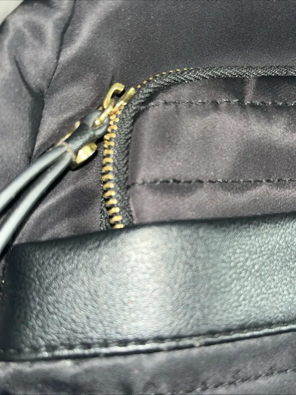 Tutilo Black Quilted Backpack - Image 6