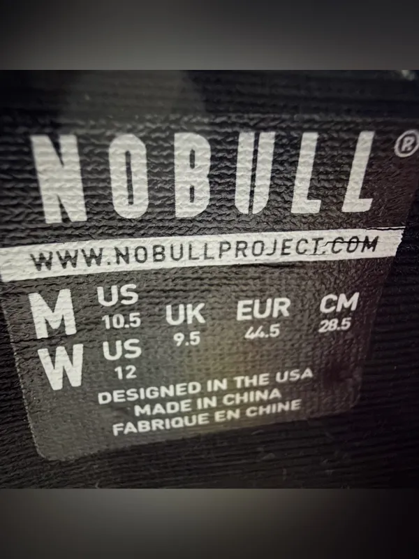 NOBULL Black/Floral Colorful Cross Trainer Training Shoes. Men's 10.5 Women's 12 - Image 7