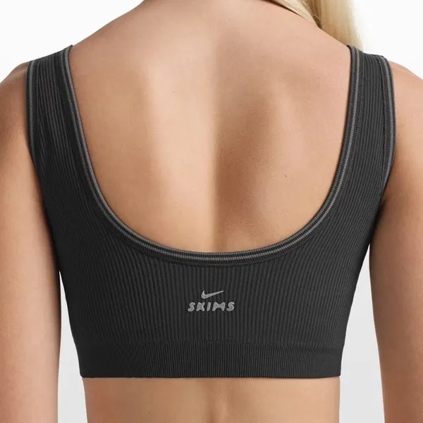 NWT Skims x Nike Ribbed Seamless Scoop Bra - Image 2