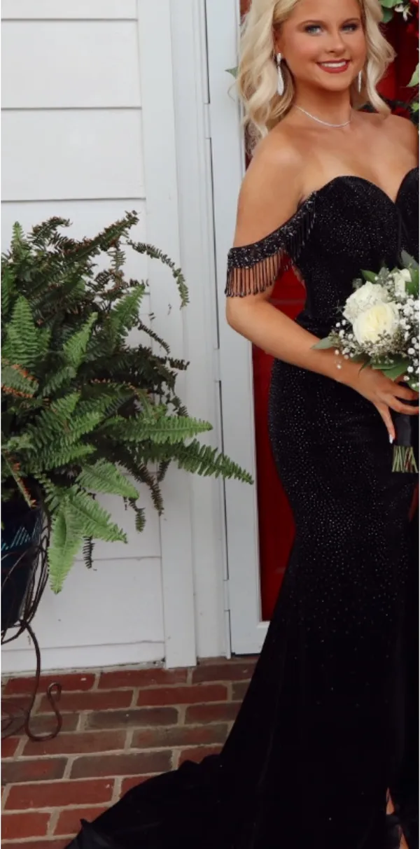 Prom Dress Sherri Hill Black - Image 2
