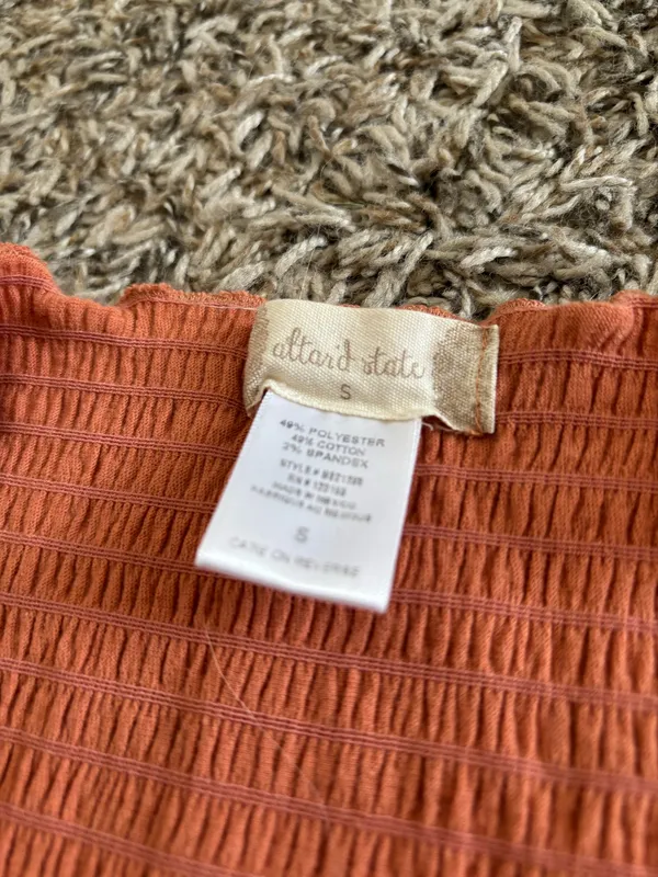 Altar'd State Burnt Orange Top - Image 2