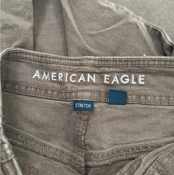 American Eagle Brown Cargo Pants - Image 6