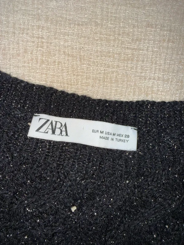 Zara fringe knit top - Image 2