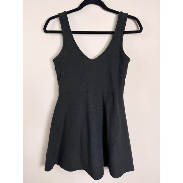 Beyond Yoga Spacedye Movement Dress Darkest Night Charcoal Gray XS Activewear - Image 5