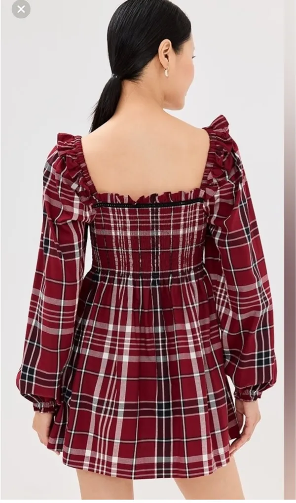Hill House Nap Dress scarlet - Image 2