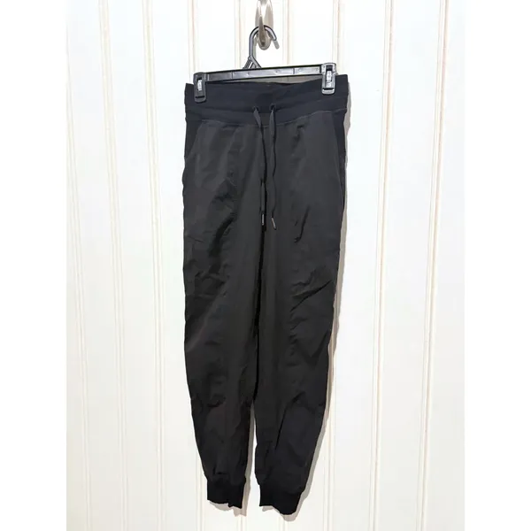 Lululemon Dance Jogger Black High Rise Pants LW5ENMS Size 4 - Image 10