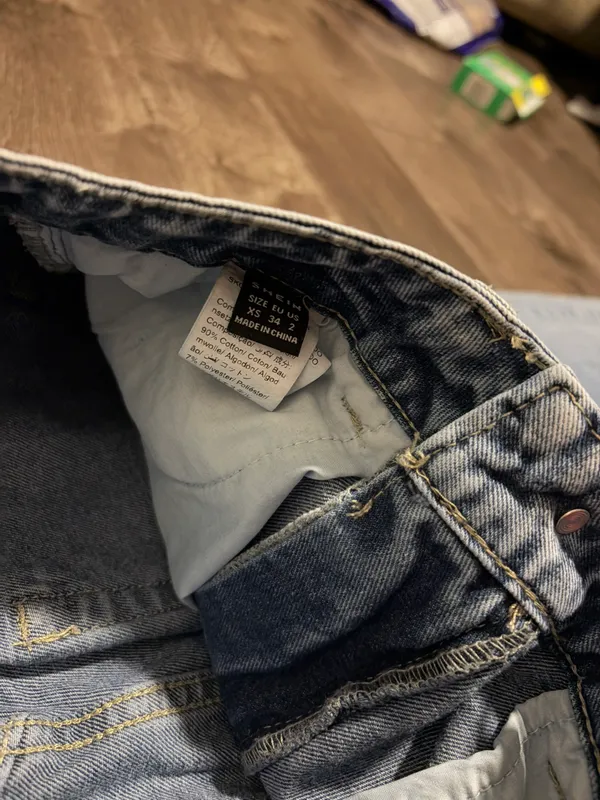 Petite Straight Leg Jeans Size XS - Image 3