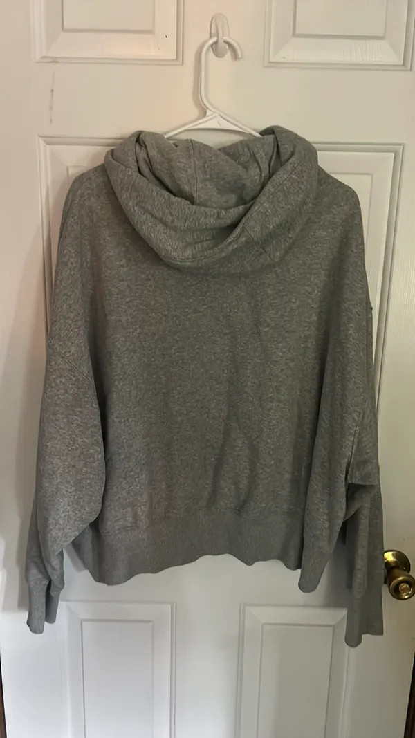 Nike Sweatshirt Grey Hoodie - Image 3