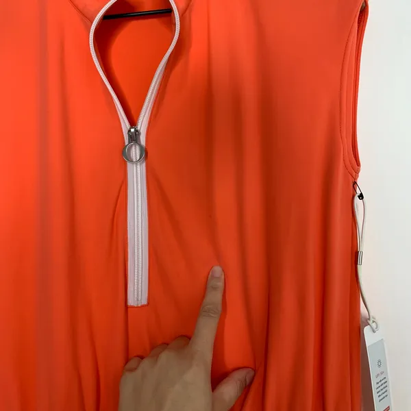 Kinona Fall Ball Womens Golf Dress Orange New Small Golfing One Piece - Image 13