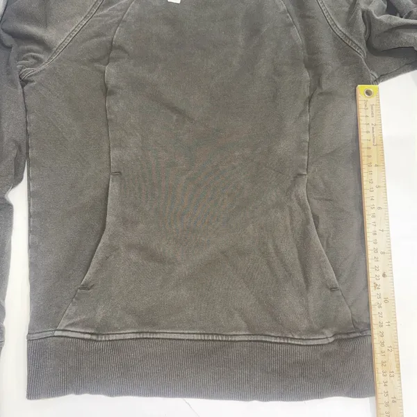 Lululemon Tennis Club Long Sleeve Sweatshirt Crew Neck Tee Green Women's Size 4 - Image 5