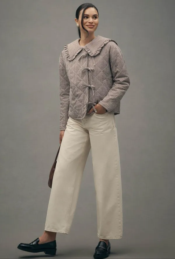 Anthropologie Maeve Collared Quilted Jacket NWT - Image 2
