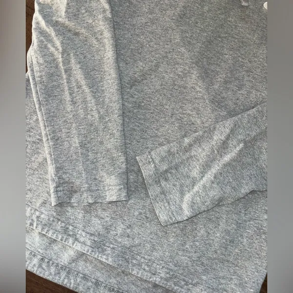 Women’s nike grey pullover - Image 2