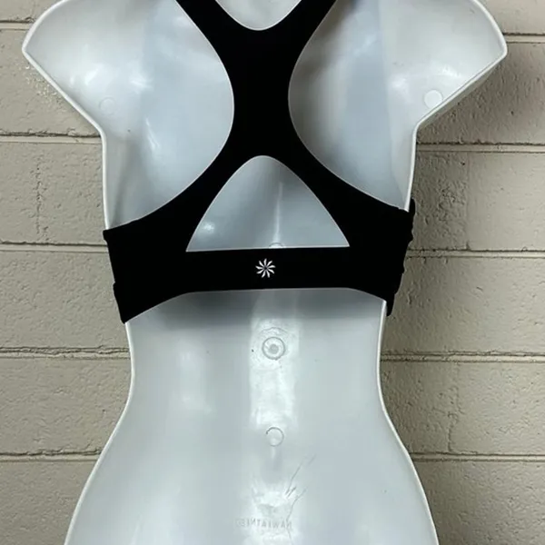 Athleta Black Sports Bra size XS - Image 2